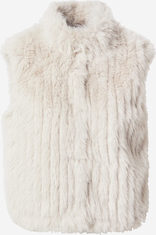Gilet 'Dava' RINO & PELLE en blanc : devant