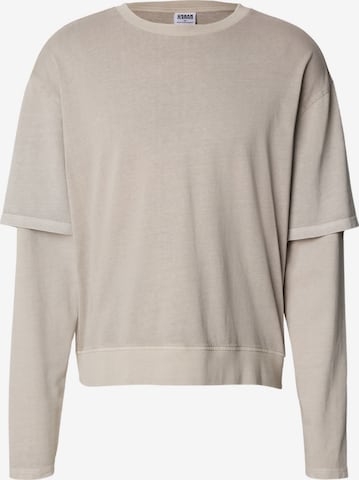 Urban Classics - Camiseta en gris: frente