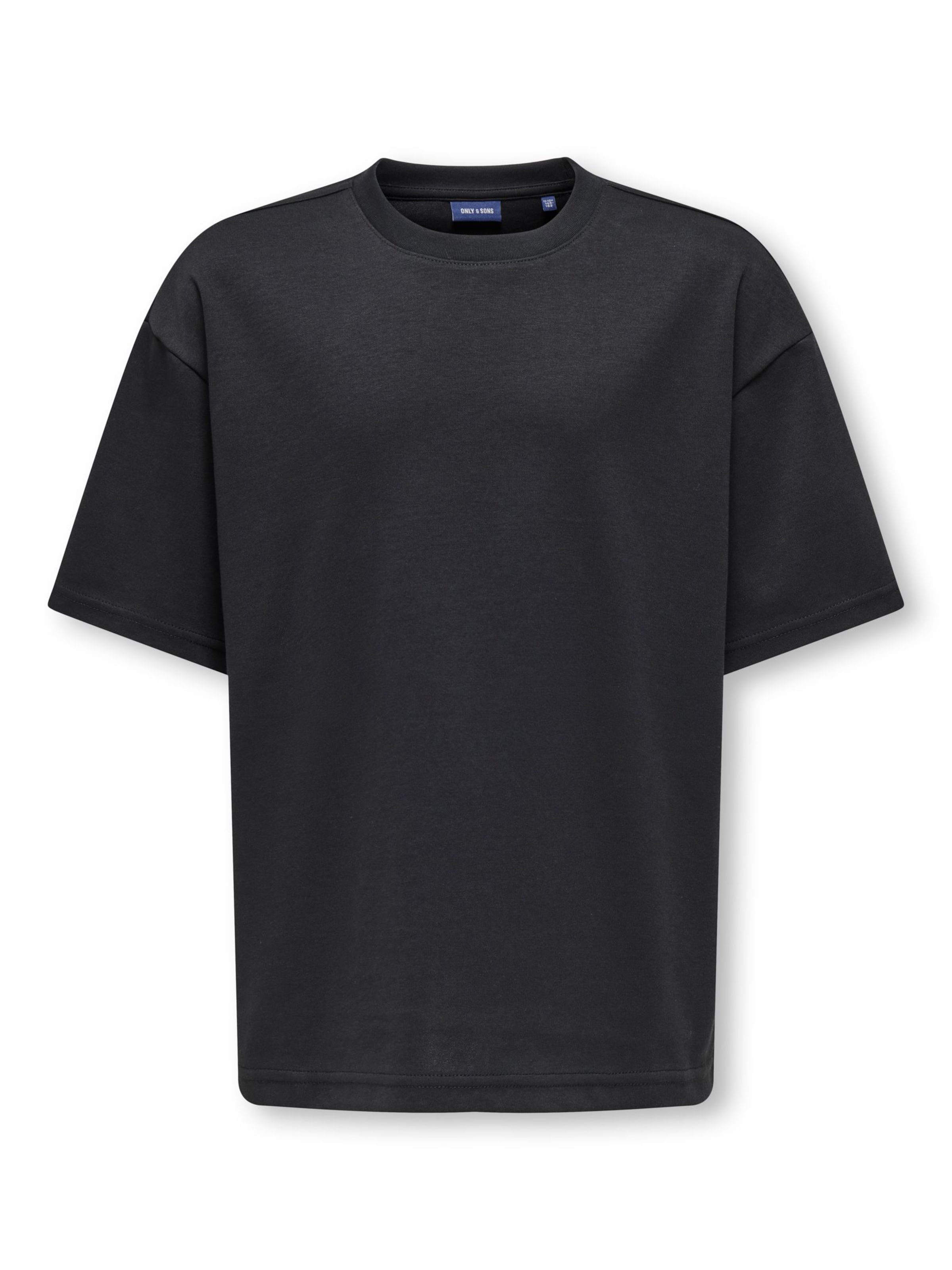 Only & Sons Junior Shirt 'OSJCASPIAN' in Zwart: voorkant