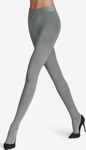 FALKE Tights 'Fable Estate' in Grey: front