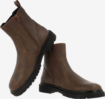 BULLBOXER Chelsea boots in Bruin