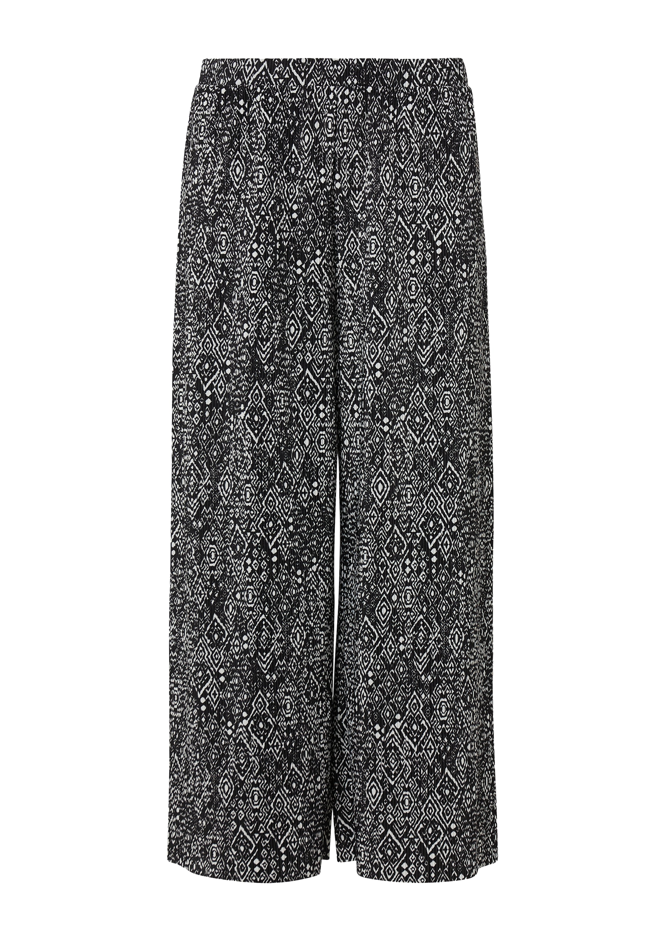 Wide Leg Pantalon s.Oliver en noir : devant