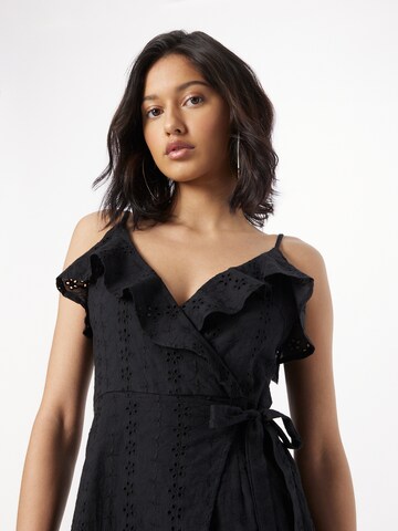 Nasty Gal Jumpsuit 'Broderie' in Schwarz