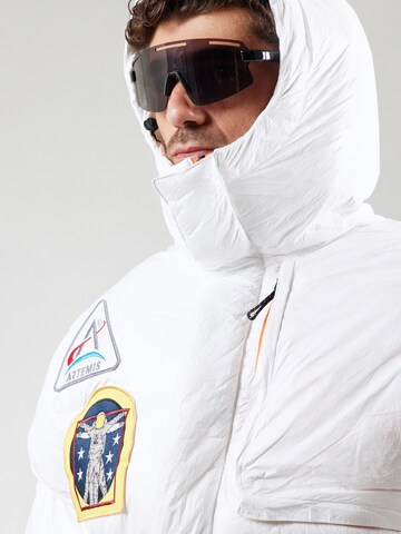 balta ALPHA INDUSTRIES Žieminė striukė 'Nasa Artemis'