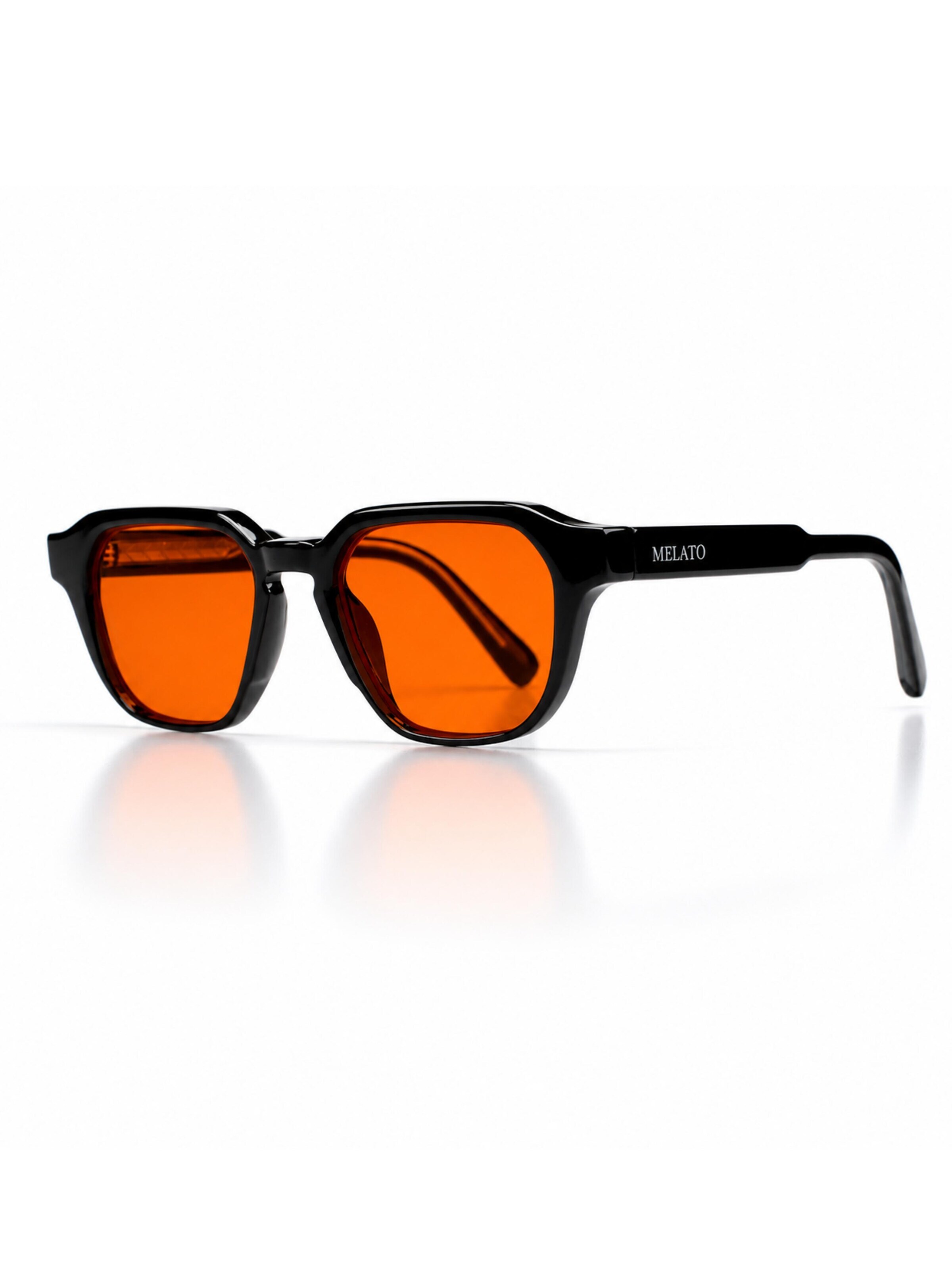 Lunettes 'Meridian' Melato en orange