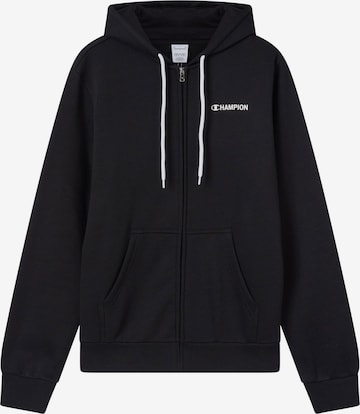 Veste de survêtement Champion Authentic Athletic Apparel en noir : devant
