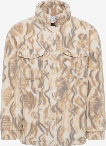 Veste de survêtement 'Dirler' Carlo Colucci en beige : devant