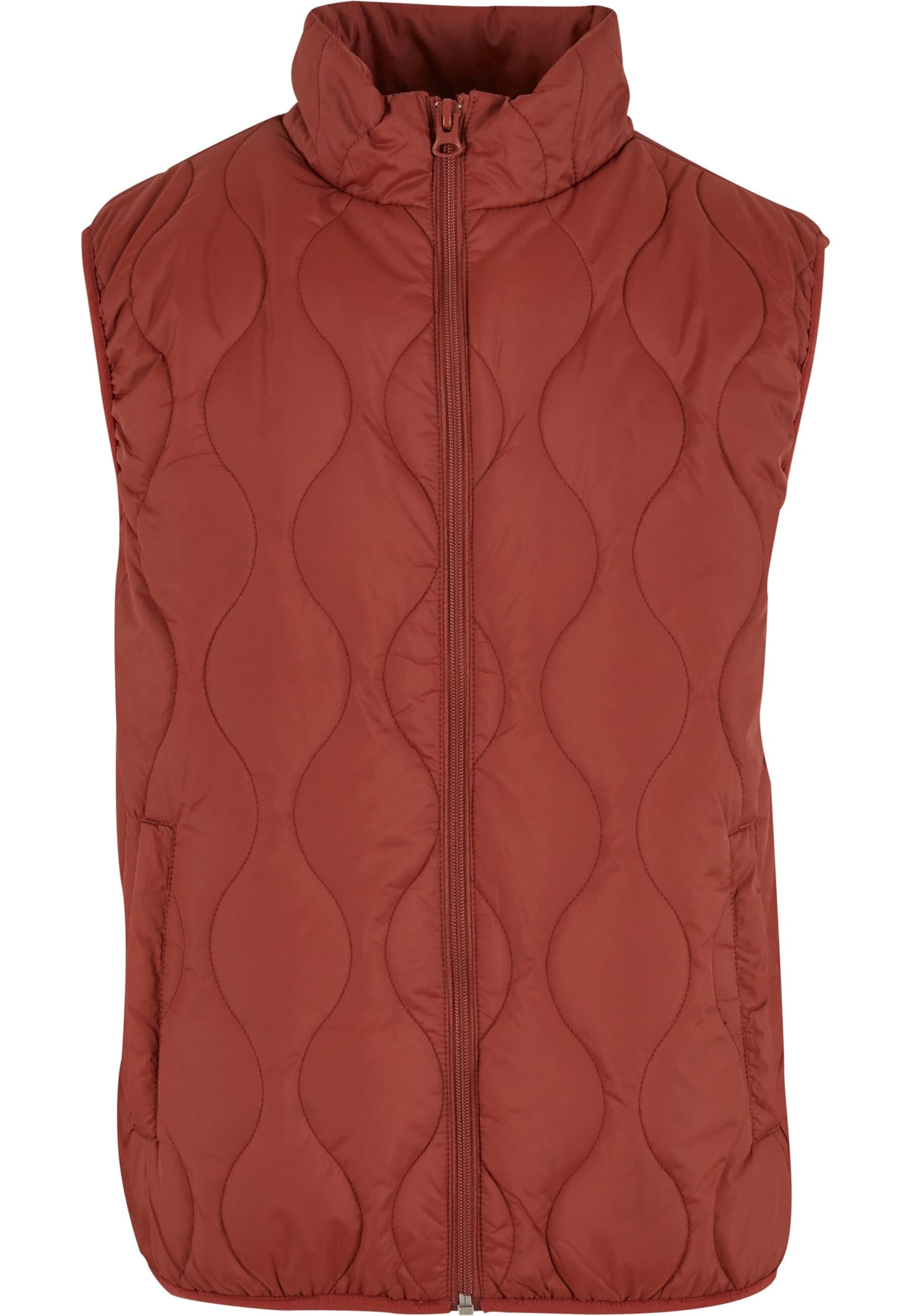Urban Classics Vest in Red: front