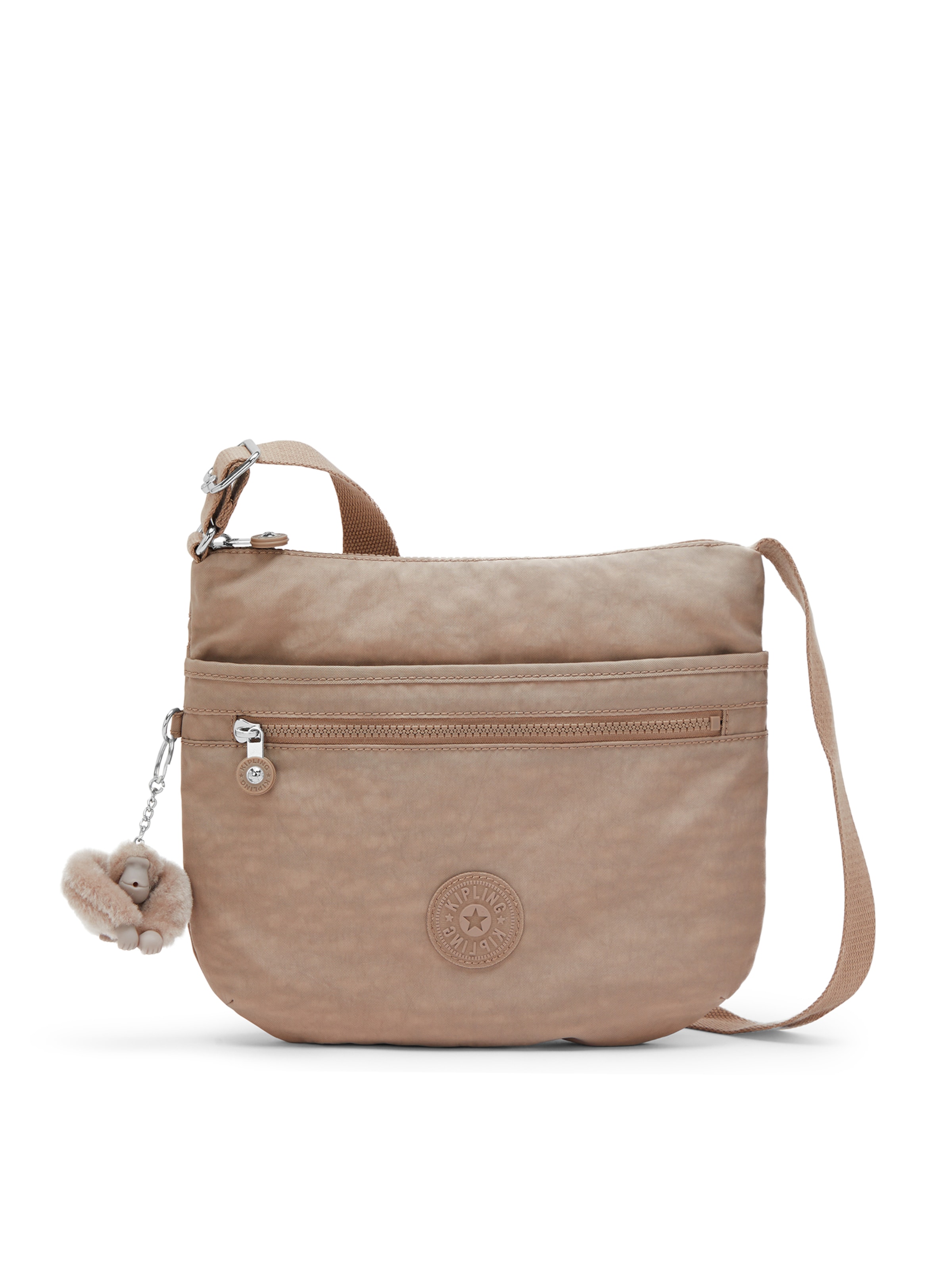 KIPLING Crossbody bag 'Arto' in Beige: front