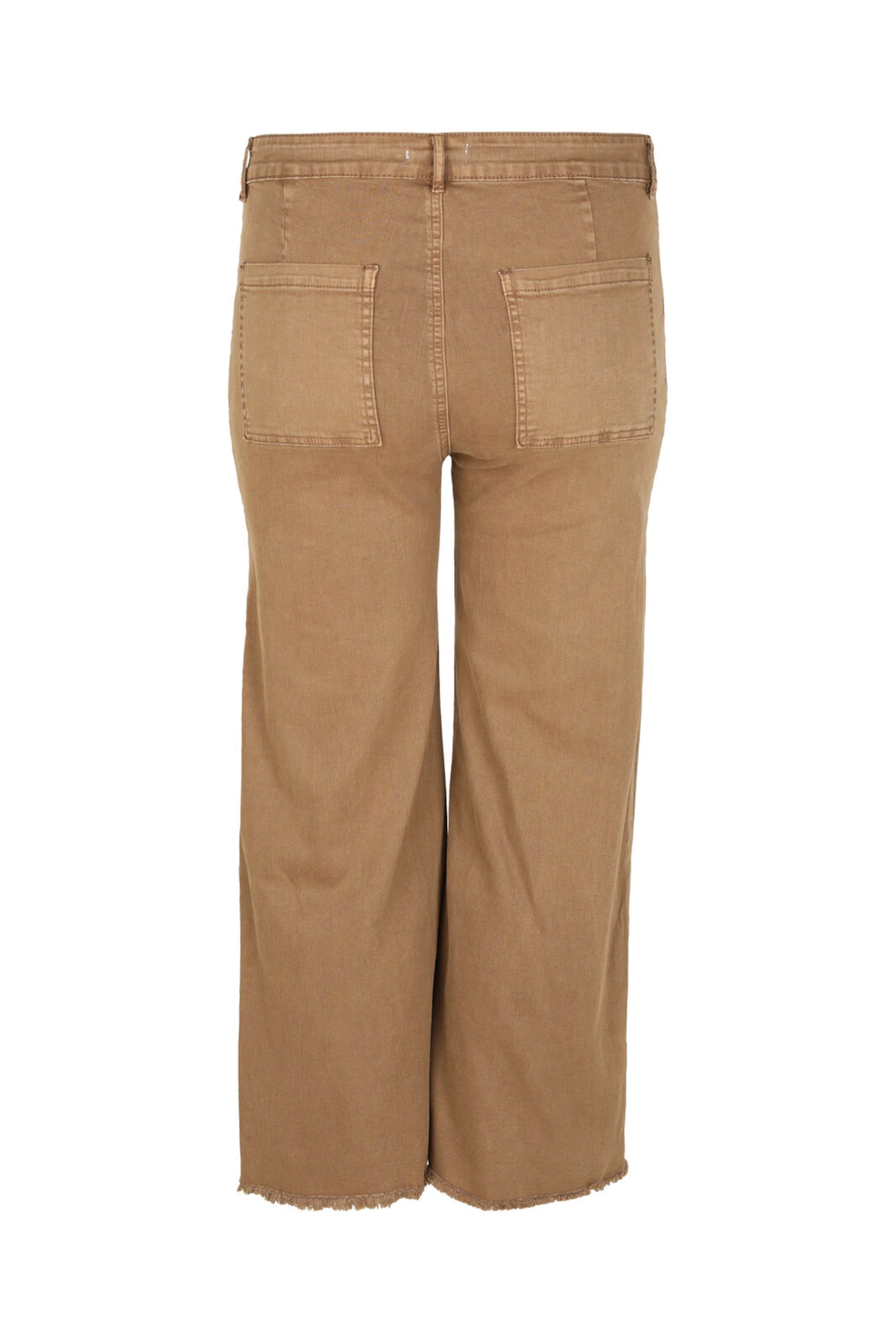 Frauen Große Größen Paprika Hose in Karamell - PC22032 Frauen Große Größen Paprika Hose in Karamell - PC22032