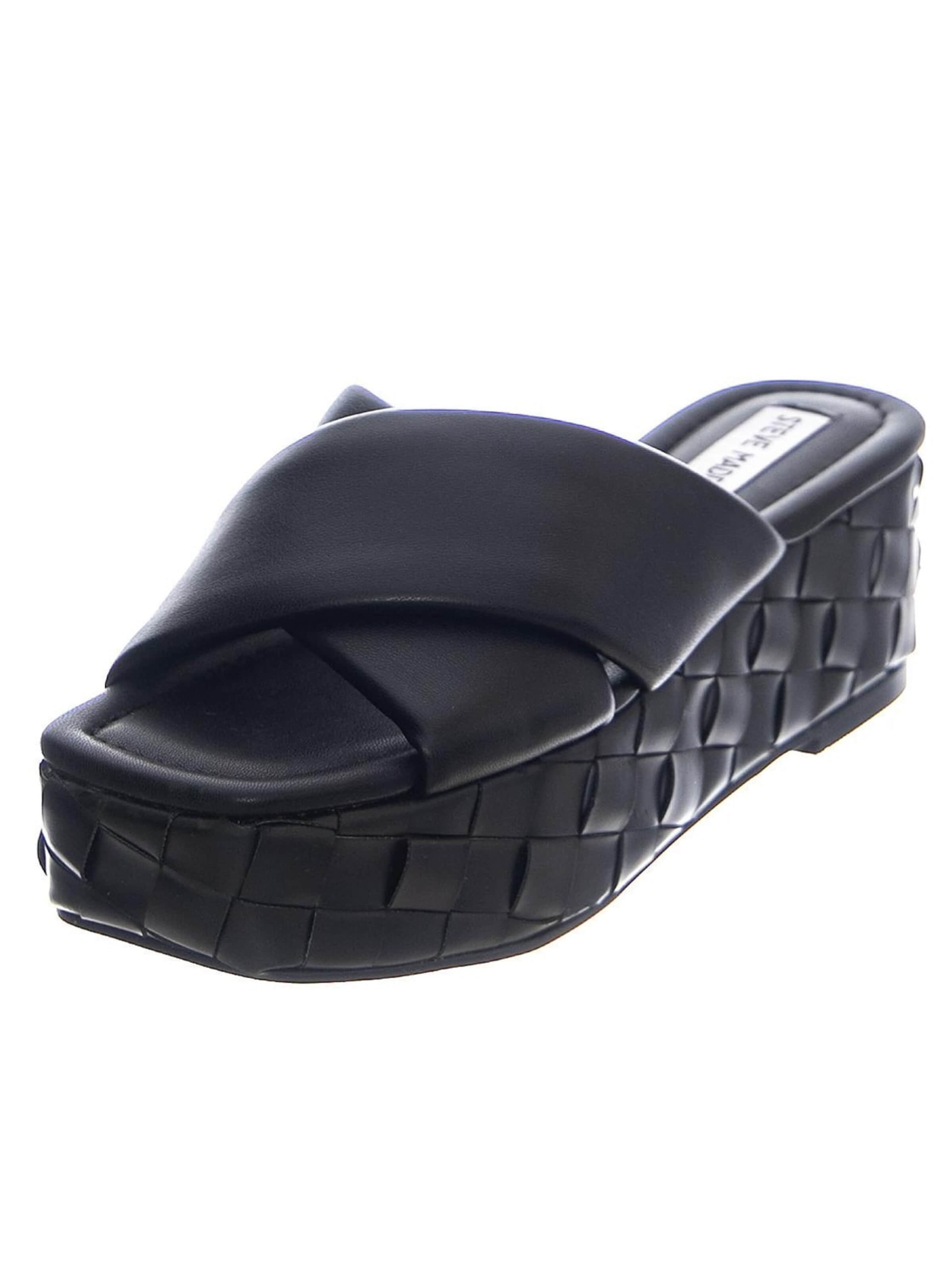 STEVE MADDEN Klapki 'Raivyn' w kolorze czarny: przód