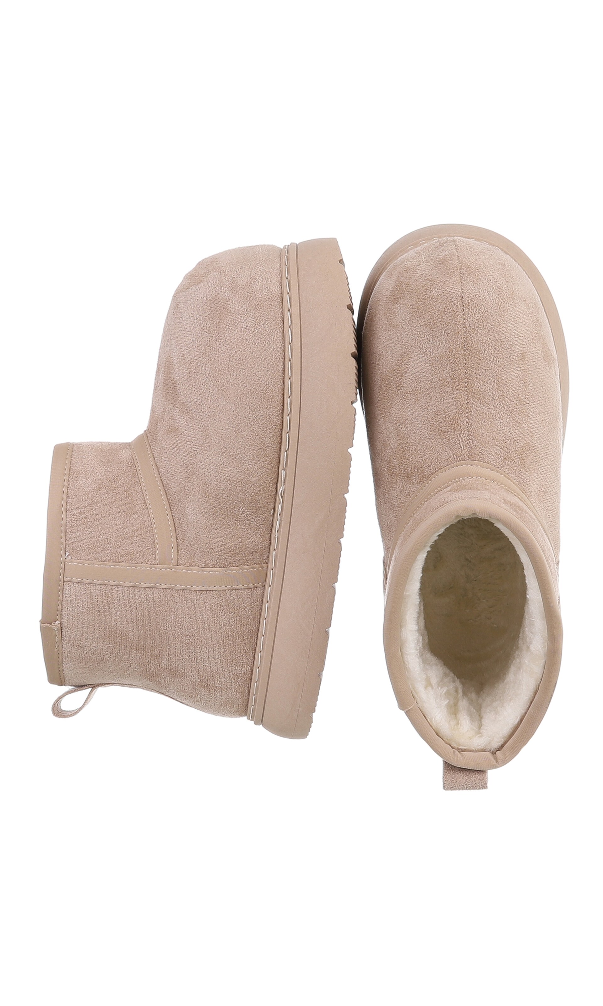Ital-Design Stiefeletten ' Flache Stiefeletten ' in Braun
