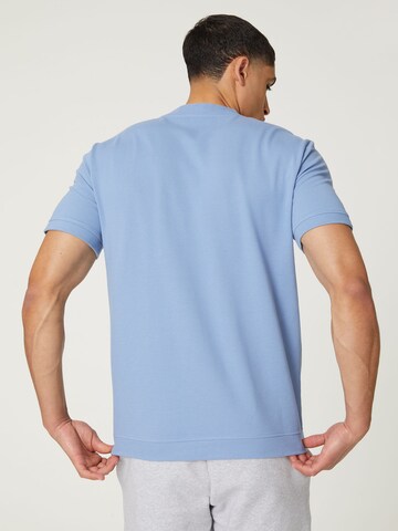 DAN FOX APPAREL T-shirt 'Christos' i blå