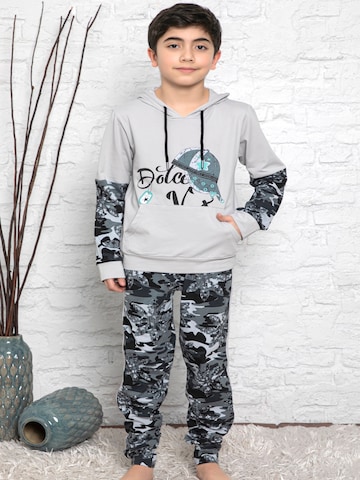 LOREZA Tracksuit 'Jungen Freizeitanzug Edgar' in Grey: front