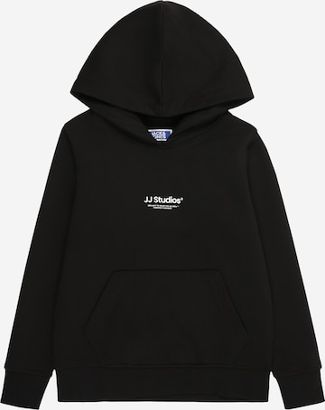 Sweat 'JJESoho' Jack & Jones Junior en noir : devant