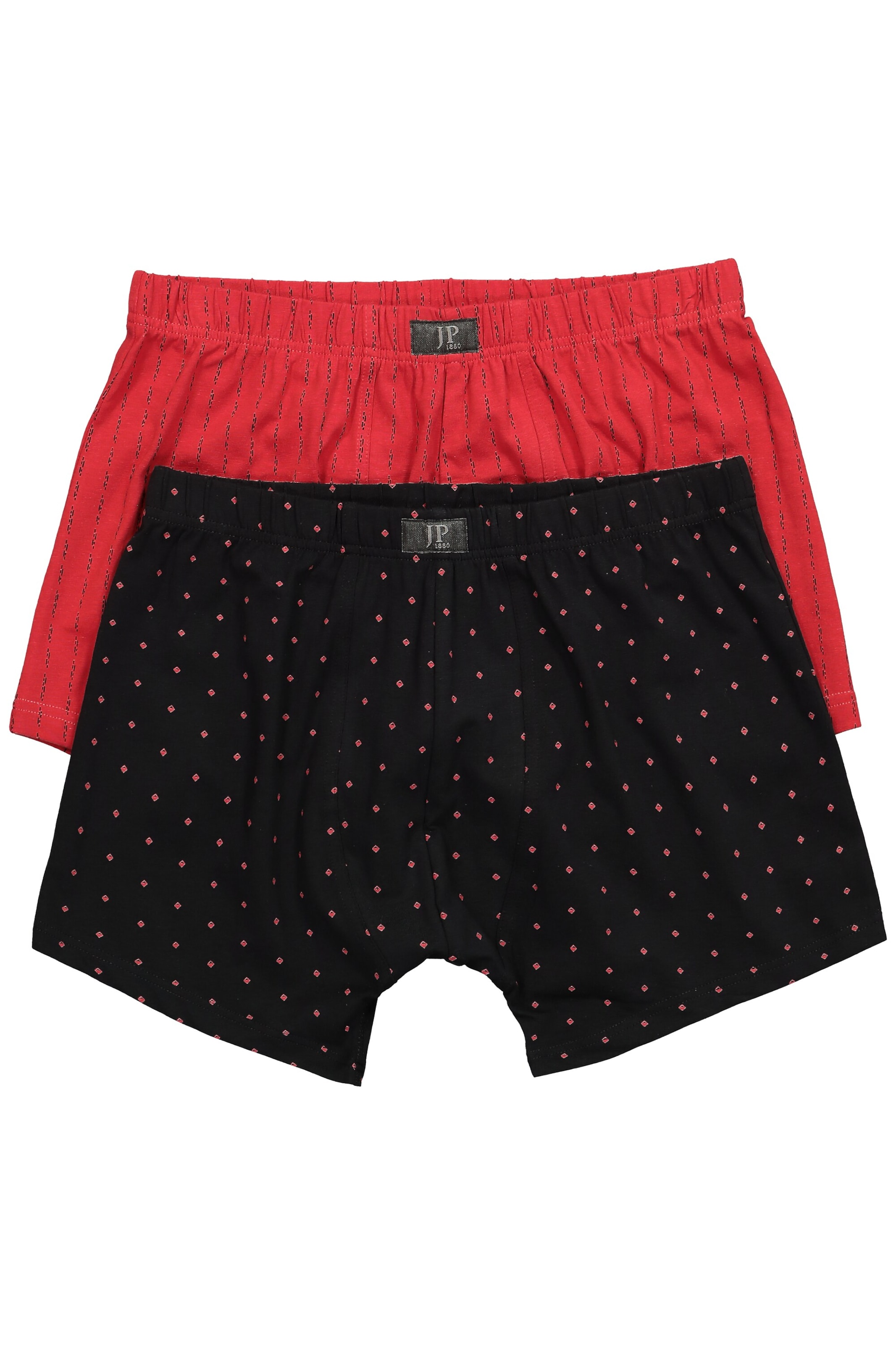 JP1880 Boxershorts in Rood: voorkant