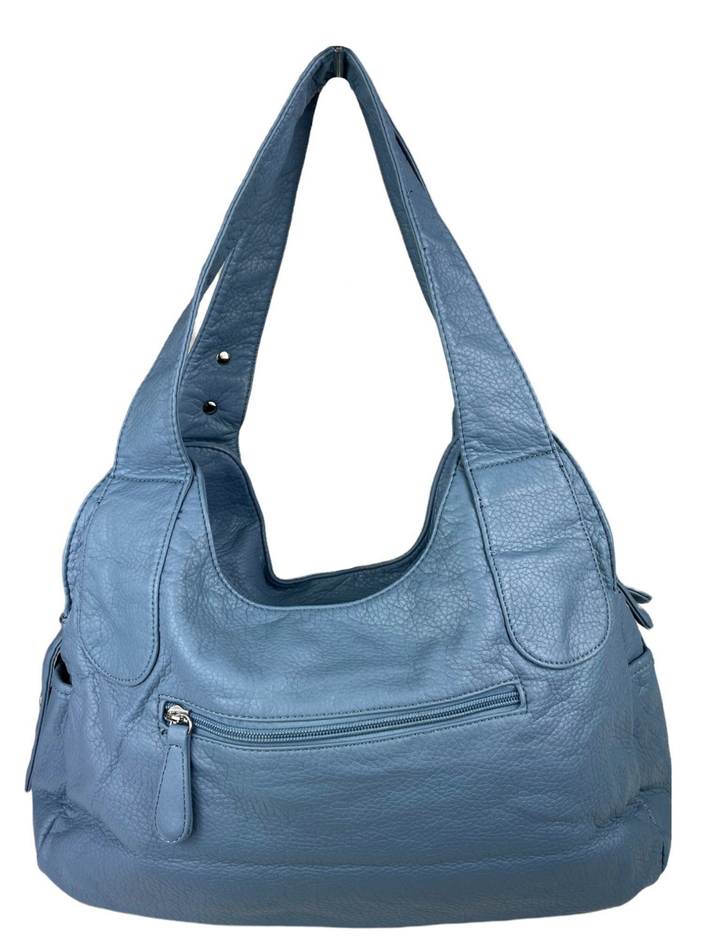 Borsa a mano di Kumixi in blu