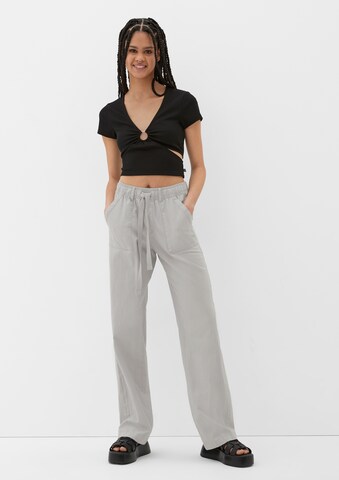 QS Loose fit Pants in Grey