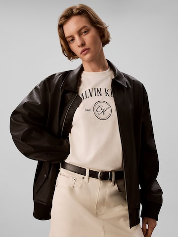 Calvin Klein Jeans Shirt in Beige