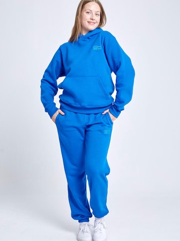 SPORTKIND Loosefit Sporthose 'Jogging Pants'‌‌‌‌‌‌ in Blau: Vorderseite