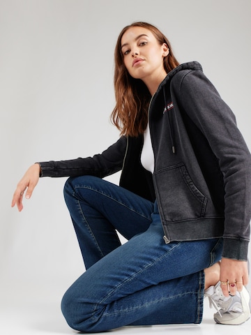Giacca di felpa 'MINI AMERICA' di GUESS JEANS in nero