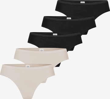 Mey Panty 'Modal Pure' in Brown: front