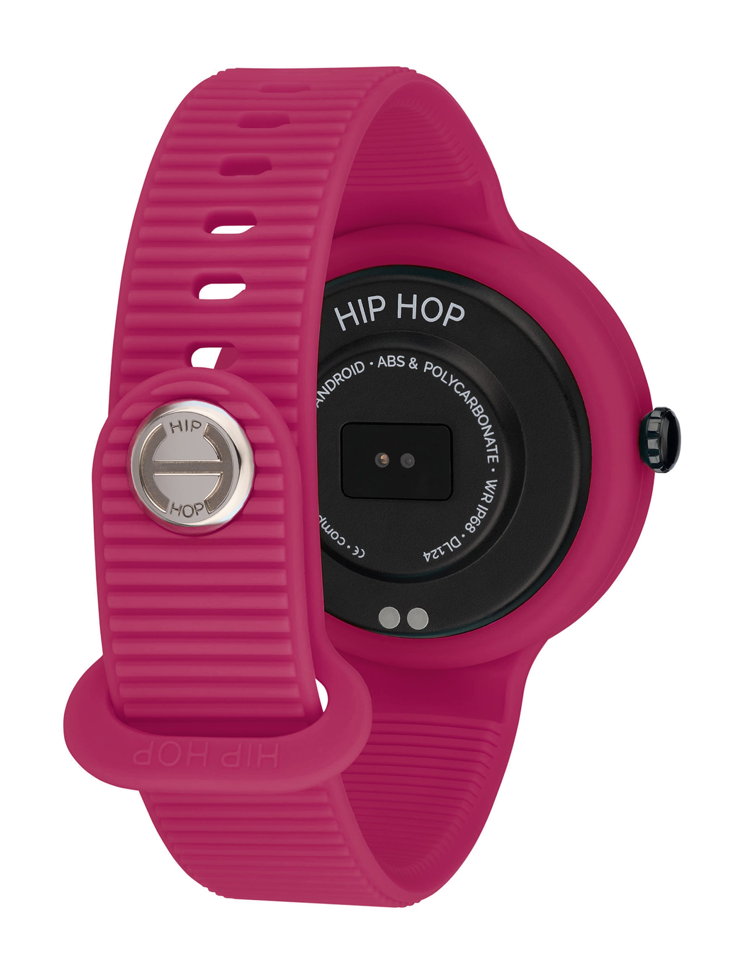 Hip Hop Digital watch in Pink