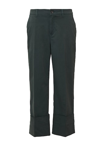 s.Oliver Trousers in Green: front