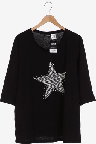 MIAMODA Top & Shirt in 5XL in Black: front