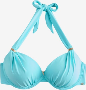 Next - Top de bikini en azul: frente