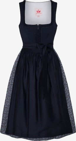 Dirndl SPIETH & WENSKY en bleu : devant
