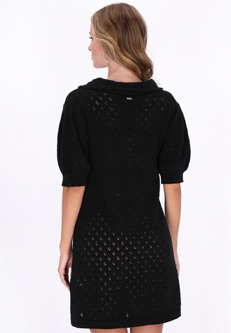 Robes en maille DreiMaster Vintage en noir