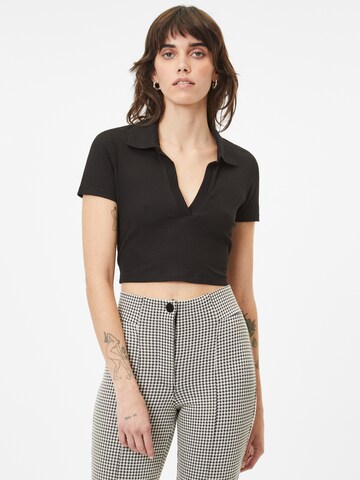 Monki Shirt in Zwart: voorkant