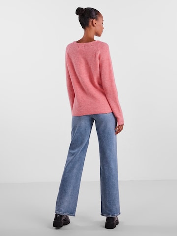 PIECES Sweater 'Ellen' in Pink
