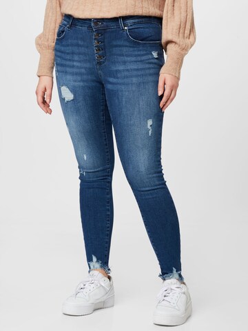 ONLY Carmakoma Jeans 'WILLY' in Blue: front