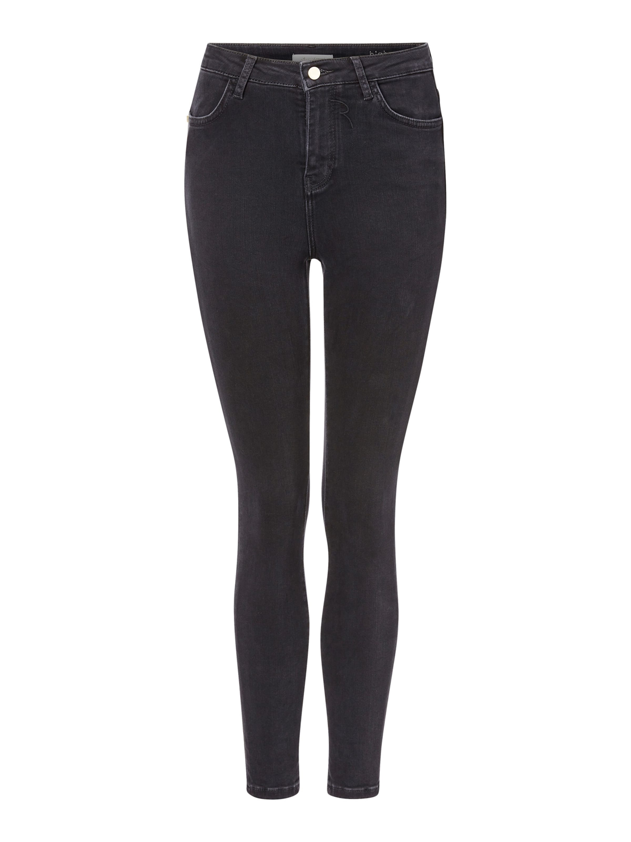 Rich & Royal Skinny Jeans in Zwart: voorkant