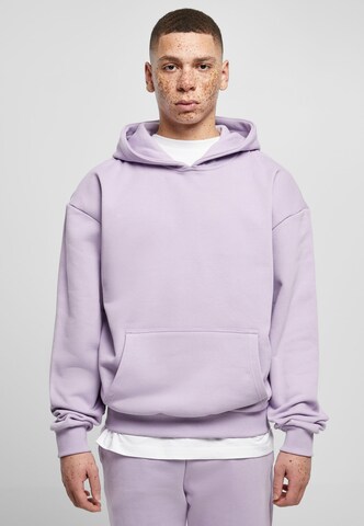 Urban Classics Sweatshirt in Purple: front