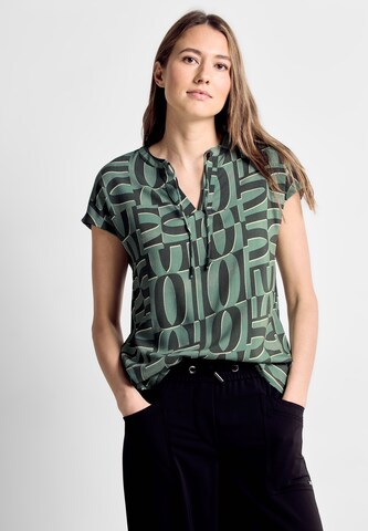 CECIL Blouse in Green: front