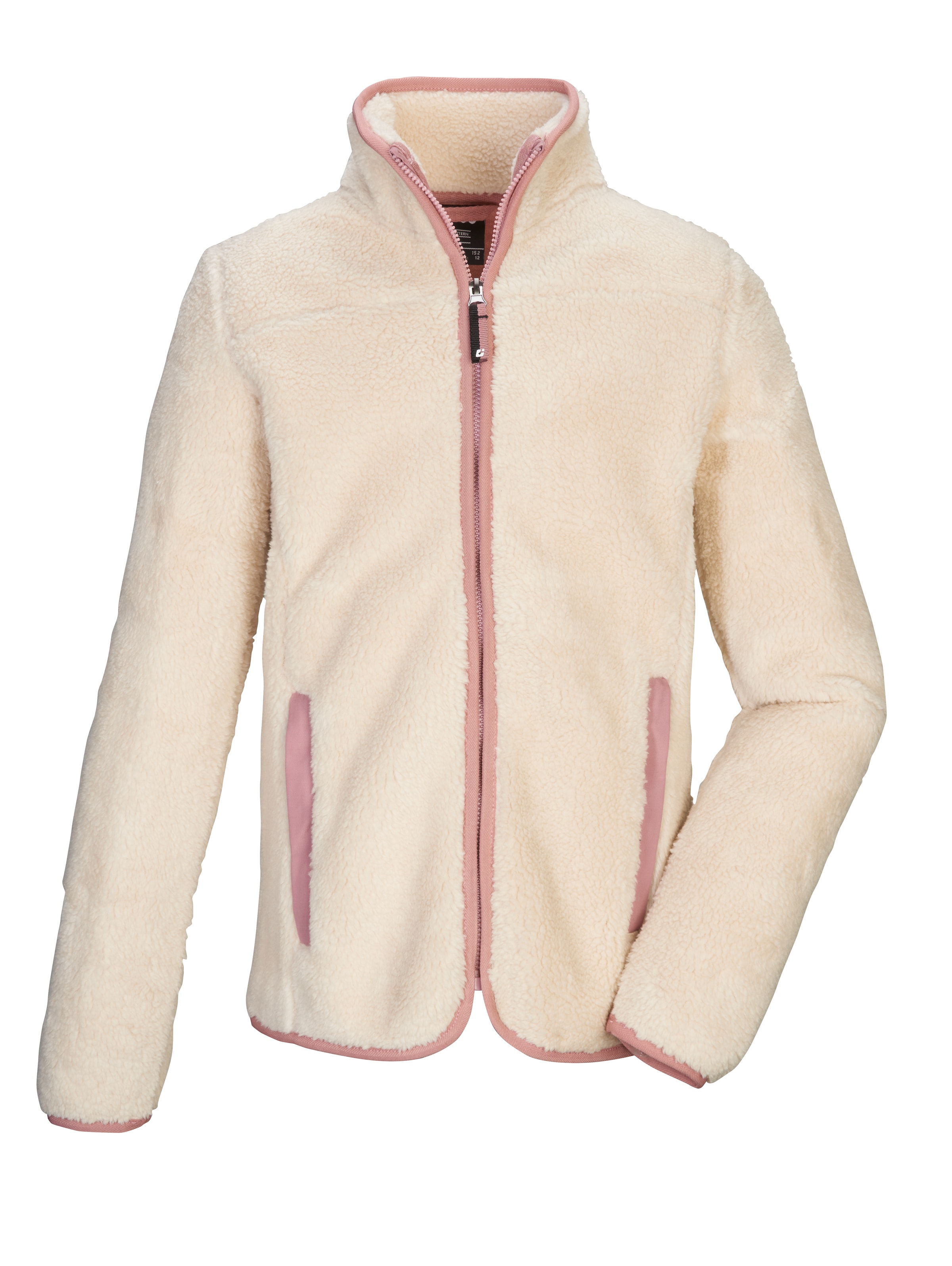 KILLTEC Funktionsfleecejacke in Beige: Vorderseite