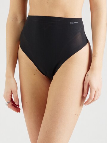Calvin Klein Underwear Shaping slip in Black: front