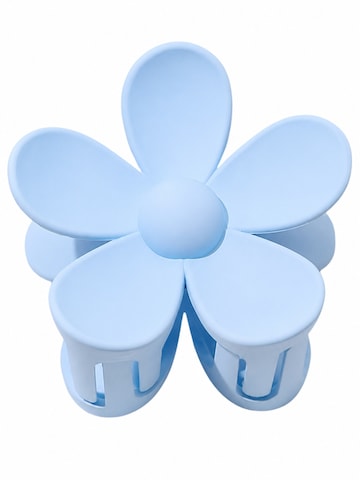 soho Hair accesoires Κοσμήματα για τα μαλλιά 'Bloom Hair Claw - Blue' σε μπλε: μπροστά