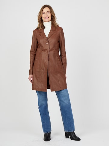JCC Between-Seasons Coat in Brown