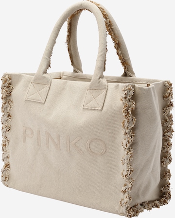 PINKO - Bolsa de playa en beige