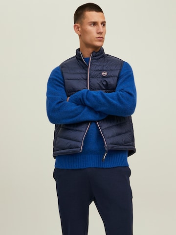 JACK & JONES Weste 'Ehero' in Blau: predná strana