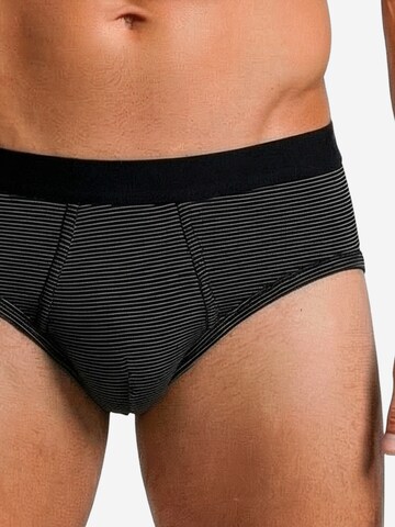 ESGE Panty 'Feinripp Ringel' in Black