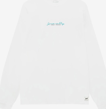 Pull&Bear Sweatshirt in Weiß: predná strana