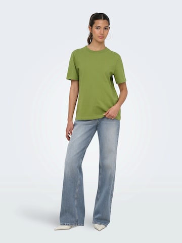 ONLY Футболка 'ONLMONJA' в Зеленый
