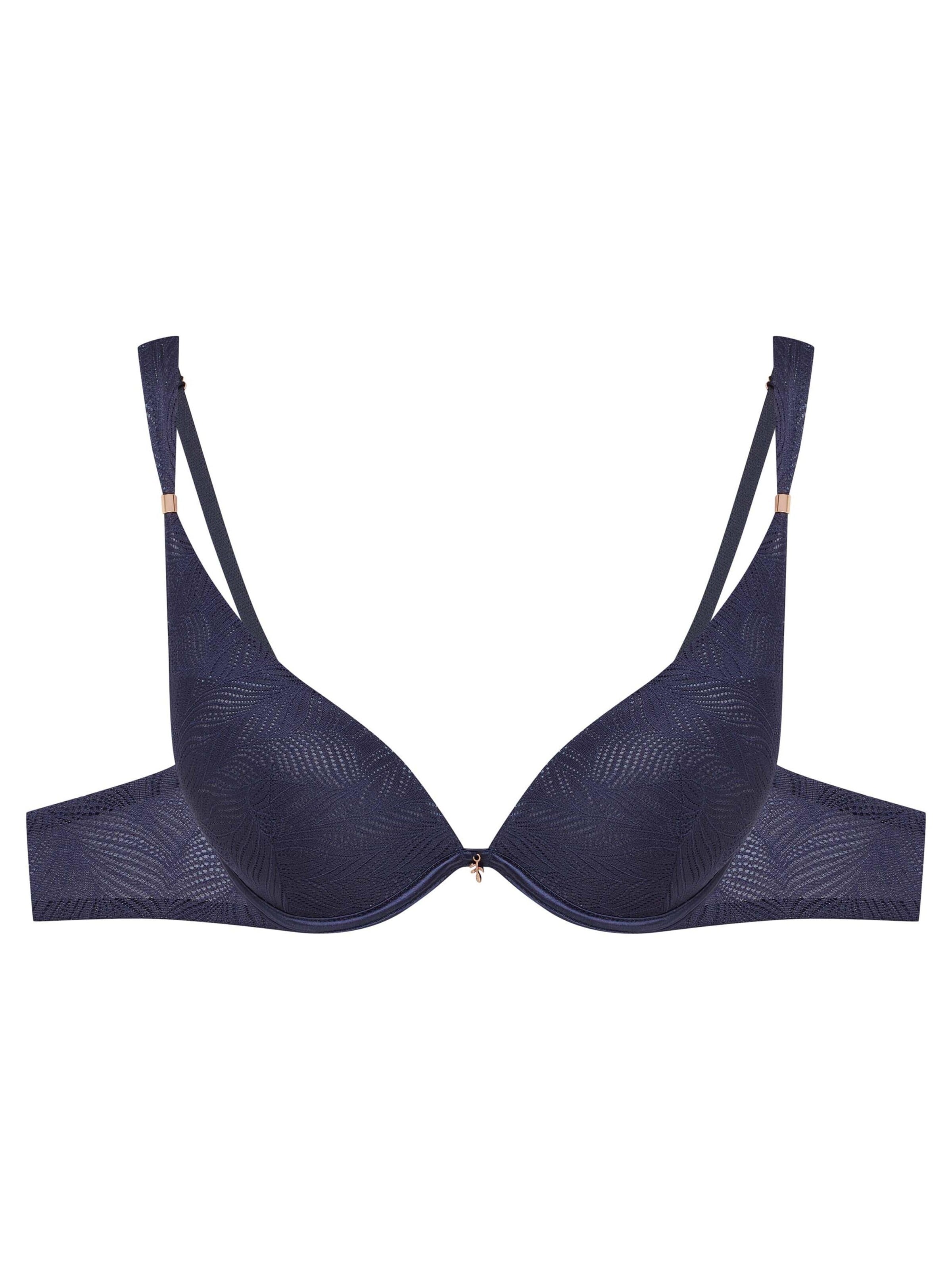 ESOTIQ - Push-up Sujetador 'Osaka' en azul
