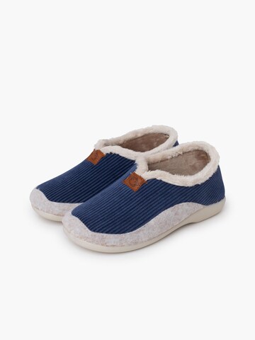 Pisamonas - Zapatillas de casa en azul
