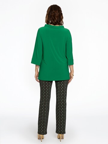 YOEK Shirt 'Dolce' in Green